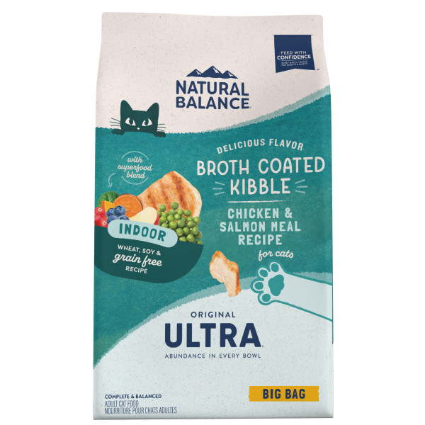 Natural Balance Ultra Indoor Chicken & Salmon Meal Formula 15 lbs