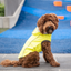 Reversible Raincoat Neon Yellow With Tie Dye