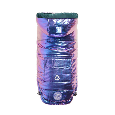Elasto-fit Recycled Parka Iridescent