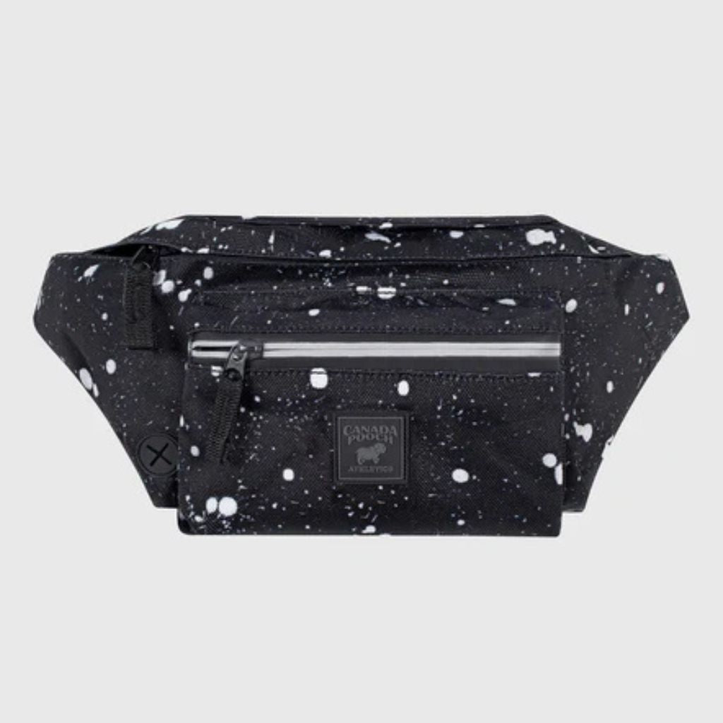 The Everything Fanny Pack Black Splatter