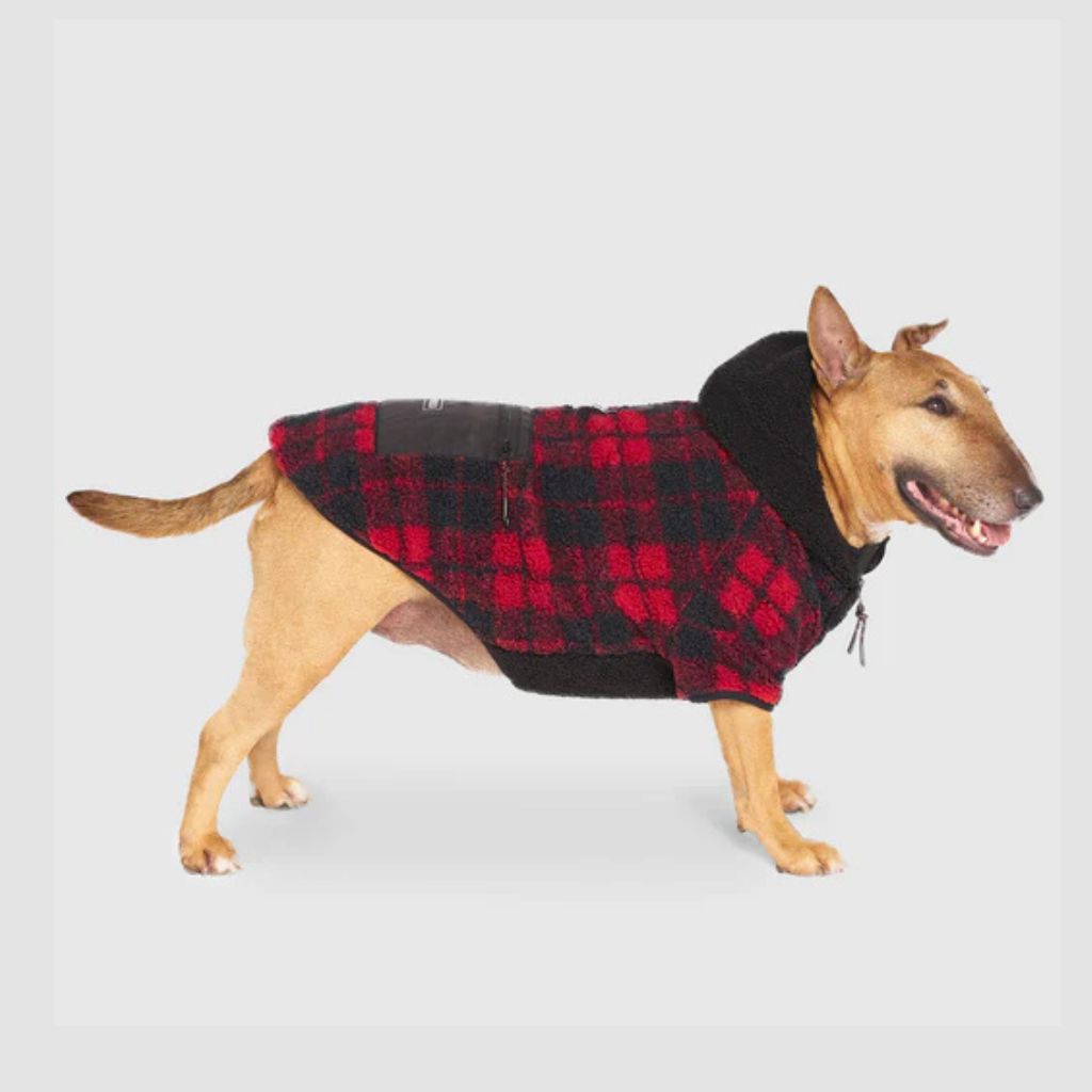 Cool Factor Hoodie Red Plaid