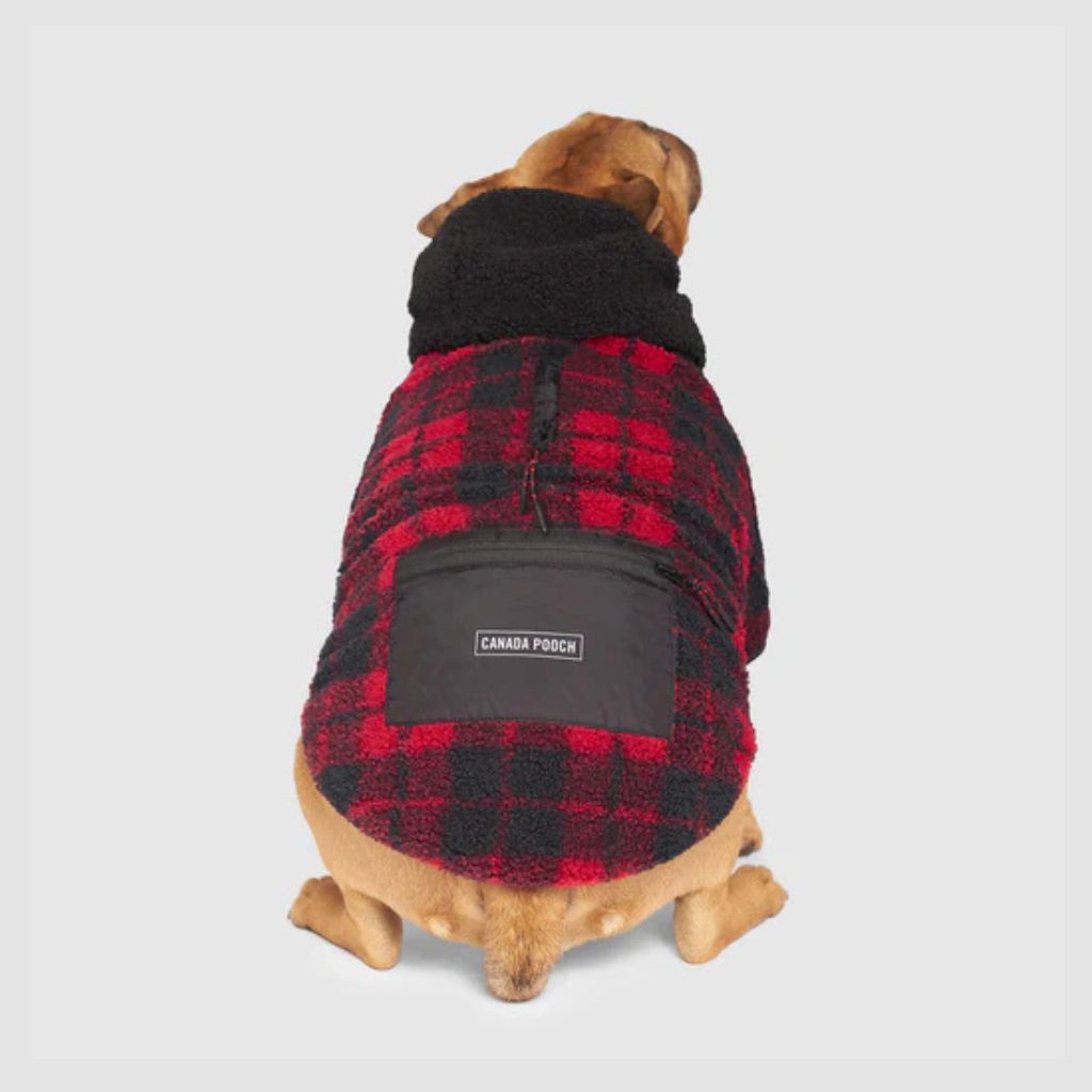 Cool Factor Hoodie Red Plaid