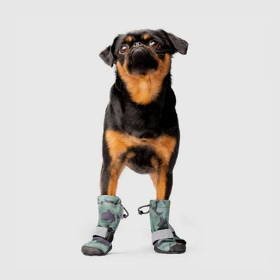 Soft Shield Boots Green Camo Reflective