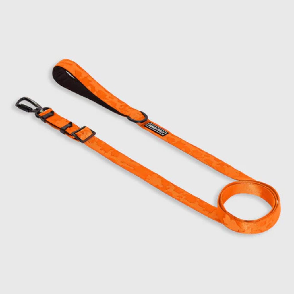 Core Utility Leash - Orange Camo