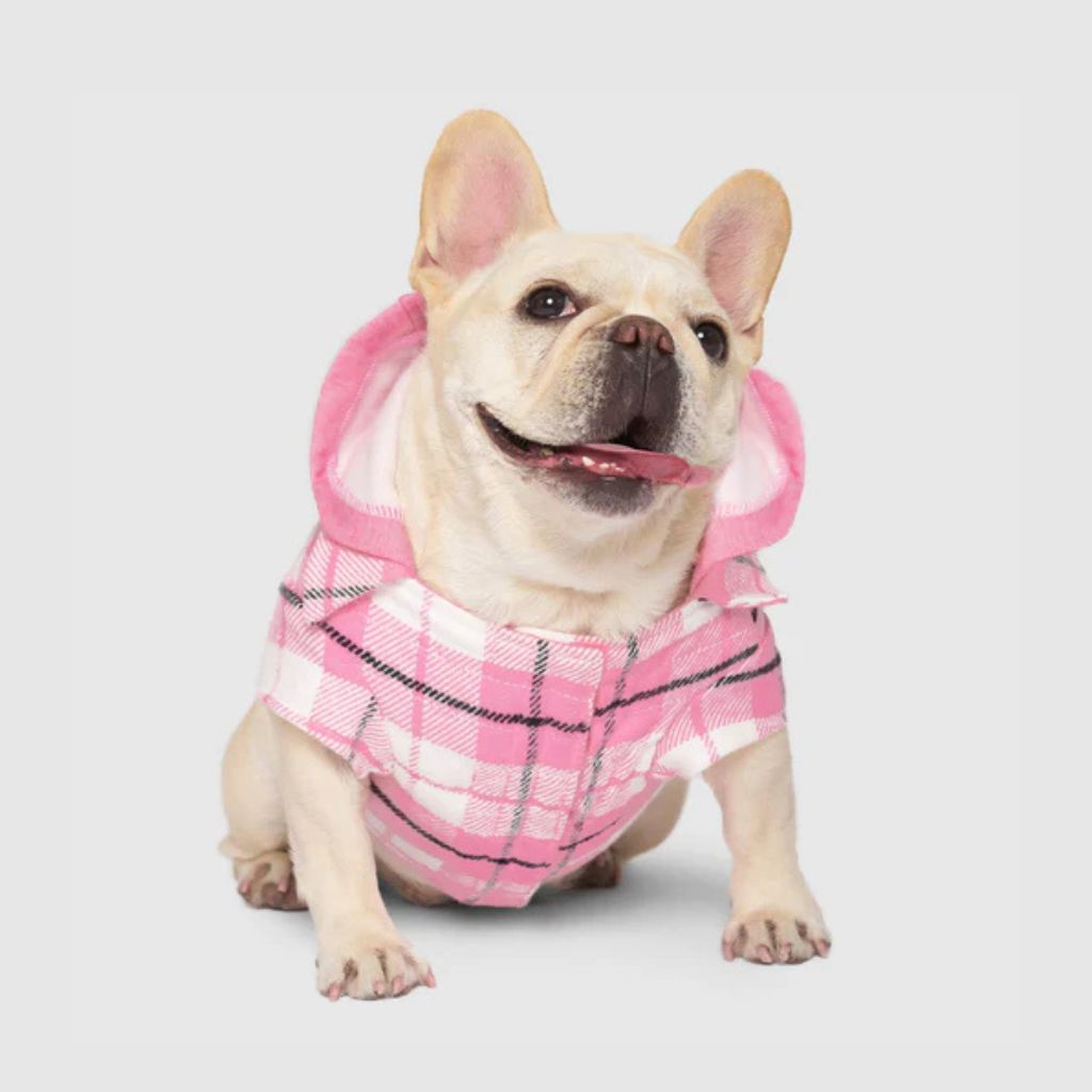 The Shacket Pink Plaid