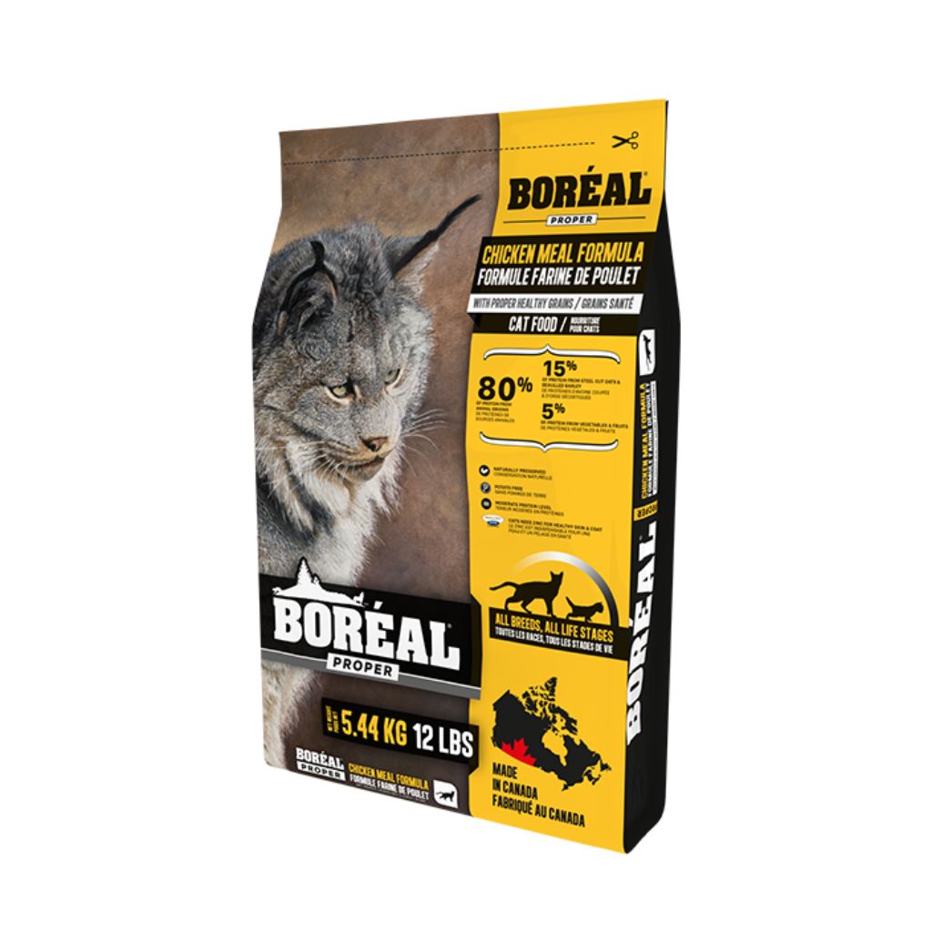 PROPER CHICKEN MEAL LOW CARB GRAINS for Cats 12 lbs.