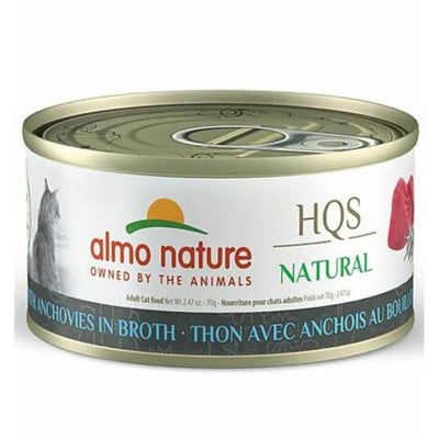 HQS Natural Tuna with Anchovies in Broth