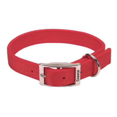 DoublePly Nylon Collar Red