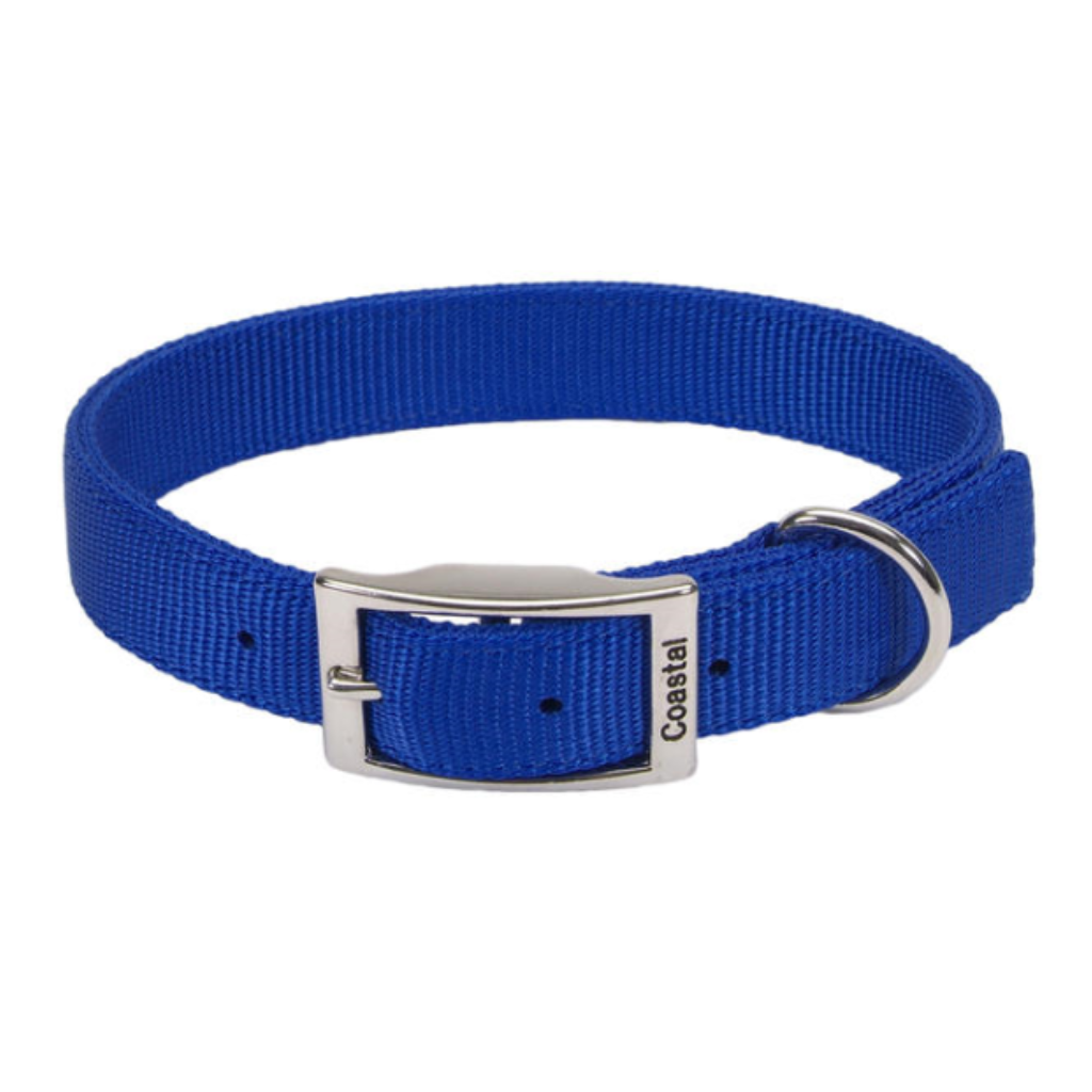 DoublePly Nylon Collar Blue