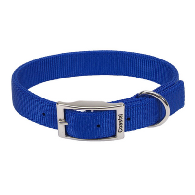 DoublePly Nylon Collar Blue