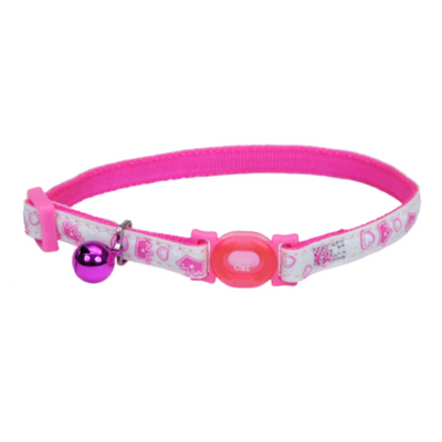 Glow in the Dark Breakaway Collar  Pink Quenn