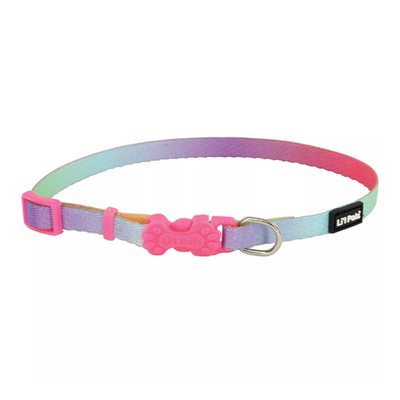 Li'l Pals Collar Pastel Rainbow Petite