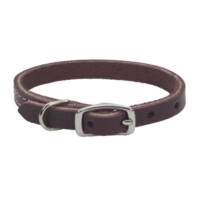 Circle T Latigo Leather Town Collar Brown