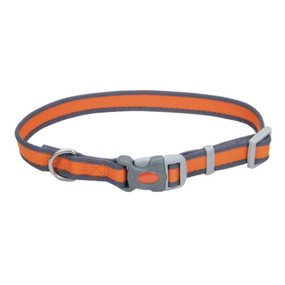 Pet Attire Pro Collar Brite Orange & Grey