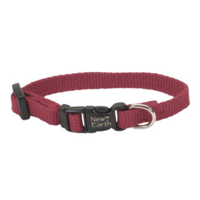 New Earth Soy Adjustable Collar Cranberry