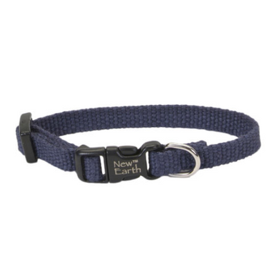 New Earth Soy Adjustable Collar Indigo