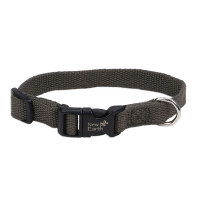 New Earth Soy Adjustable Collar ForestGreen