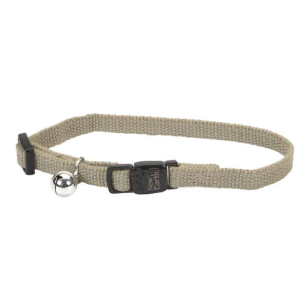 New Earth Soy Adj. Breakaway Collar Olive