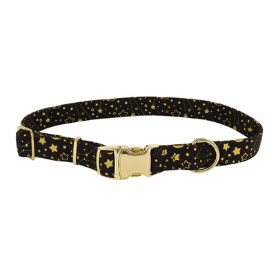 Metallic Collar Bright Black Galaxy