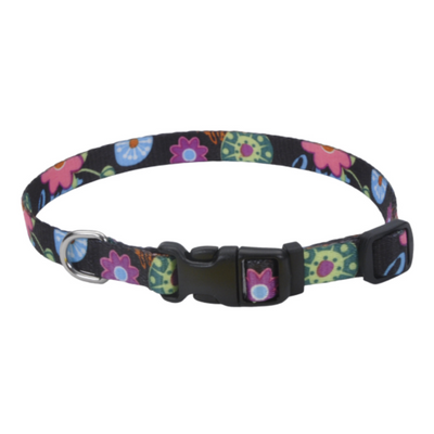 Pet Attire Adj Collar Wild Flower