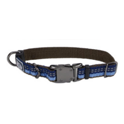 K9 Explorer Reflective Adjustable Collar Sapphire