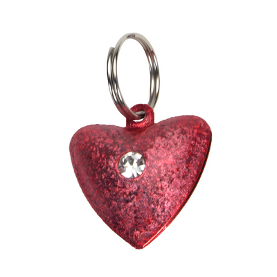 Frosted Designer Bells Heart