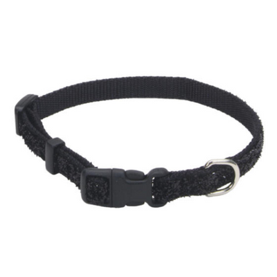 Li'l Pals Adjustable Collar  Black Sparkles