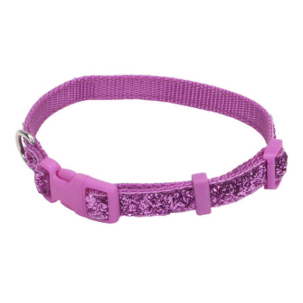 Li'l Pals Adjustable Collar Orchid Sparkles