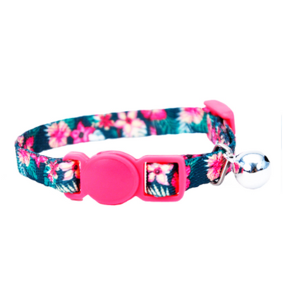 Li'l Pals Kitten Adj. Breakaway Collar Flowers