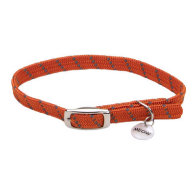 Reflective Safety Stretch Collar Orange