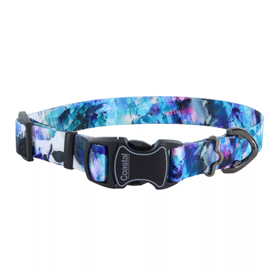 Inspire Dog Collar Rainy Day Floral