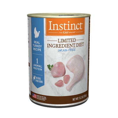 Nature's Variety  Limited Ingredient Canned Dog Food - Turkey 6 x 13.2 oz cans