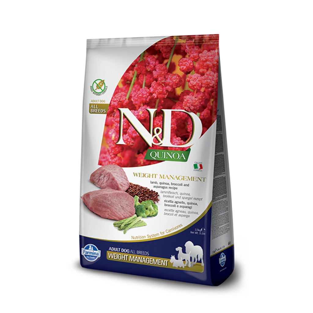 N&D - Weight Control - Quinoa Lamb for Dogs 7kg