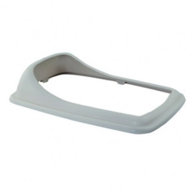 Open Litter Pan Rim White