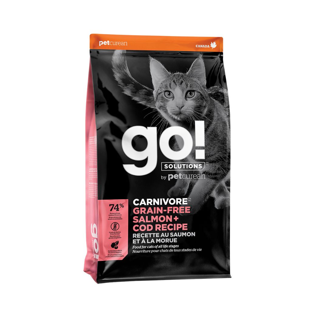 Solutions Kibble for Cat Carnivore GRAIN-FREE Salmon + Cod Recipe - 16 lbs.