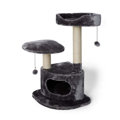 3 Levels Cat Tree Condo Grey