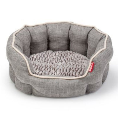 Round Deluxe Cuddler Grey