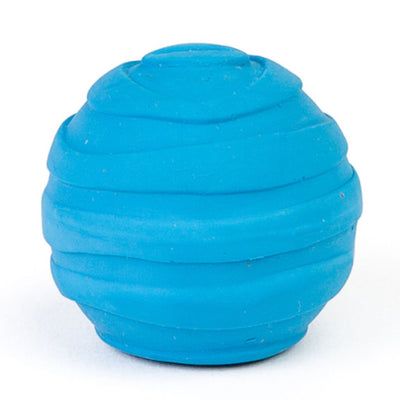 Mini Latex Squeaker Ball Blue