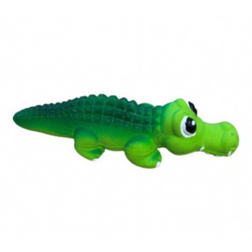 Alligator Latex Toy with Squeaker