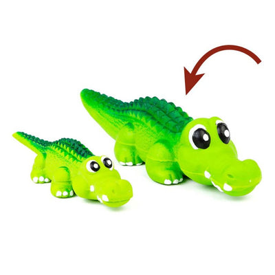 Alligator Latex Toy with Squeaker