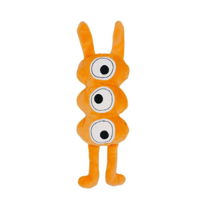 Plush Monster Atomic Orange