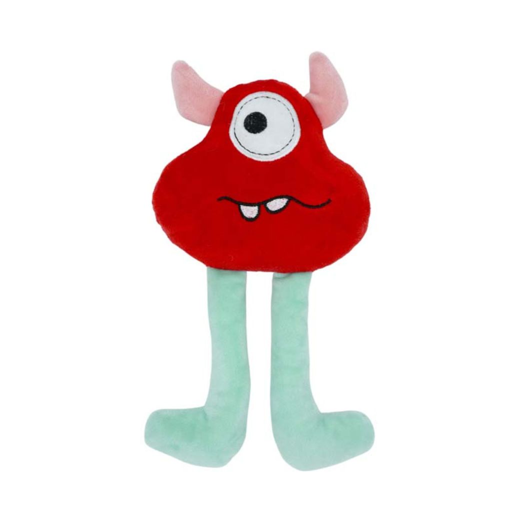 Plush Monster Ted Red