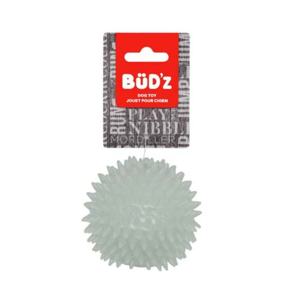 Rubber Spiked Ball Phosphorescent