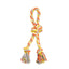 Rope with Knots Orange and Yellow