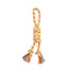 Rope with Knots Orange and Yellow