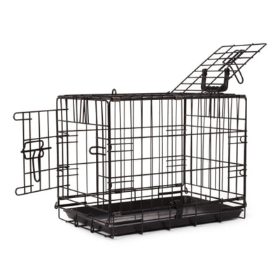 Deluxe Double Door Wire Pet Crate