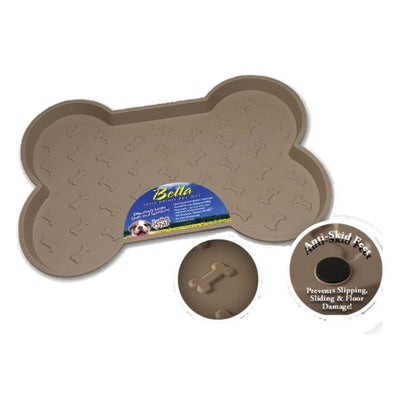 Spill Proof Dog Mats - Tan