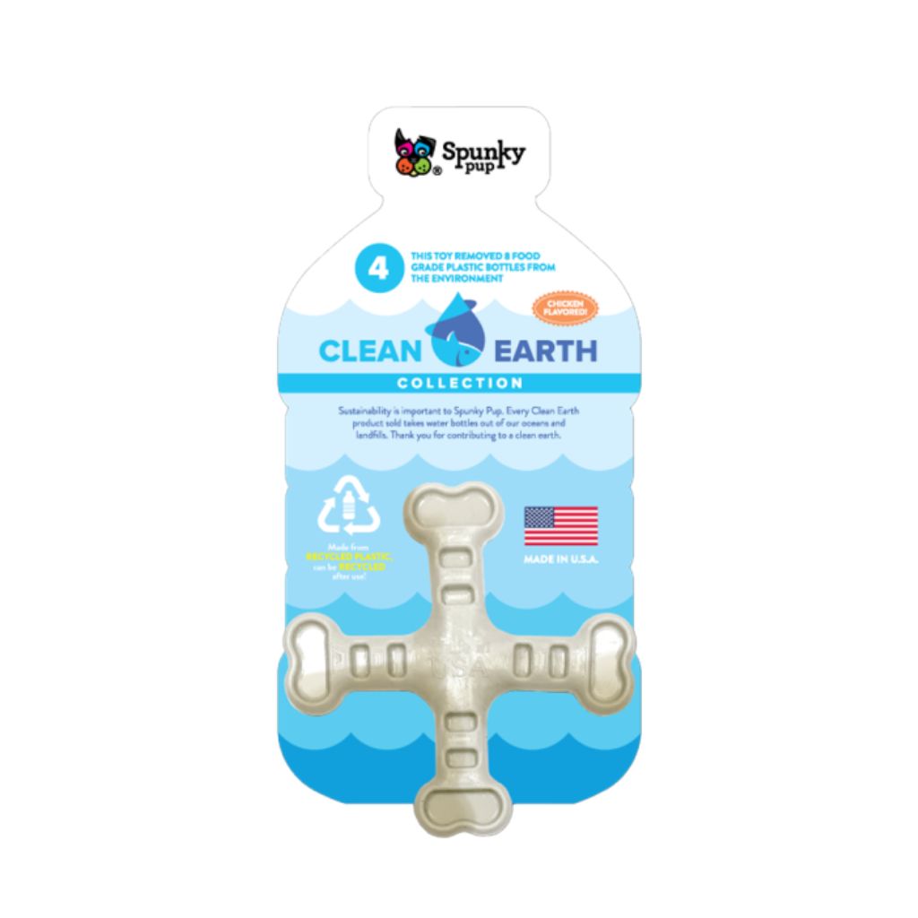 Clean Earth Recycled Crossbones Chicken Flavour