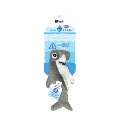 Recycled Plush Hammerhead Shark