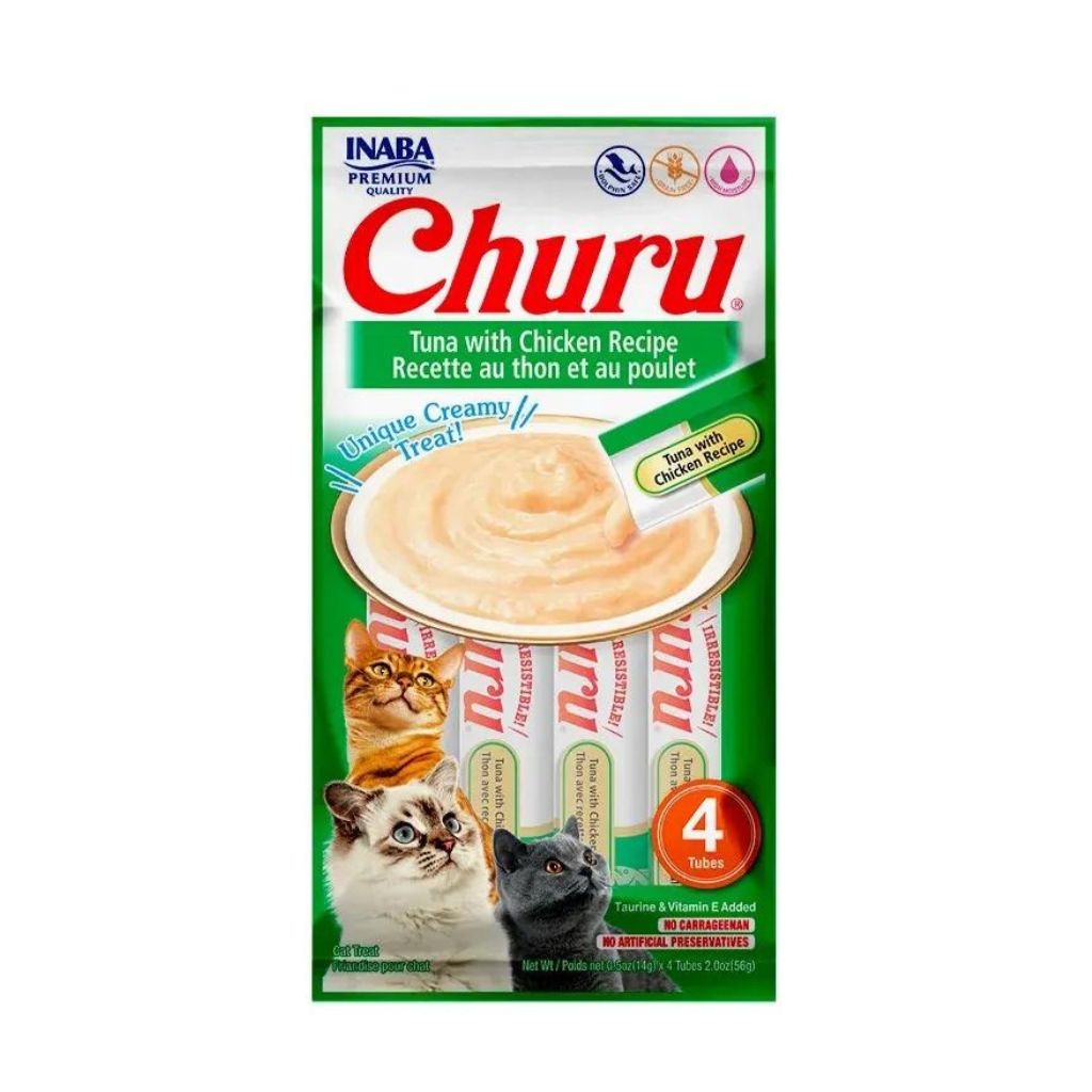 Churu Puree 4 Pack Tubes x .5oz